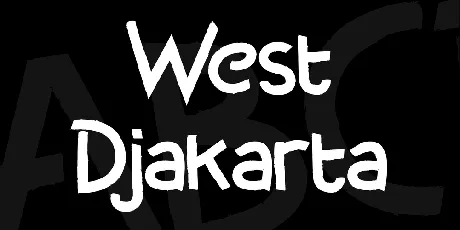 West Djakarta font