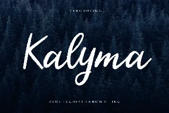 Kalyma font