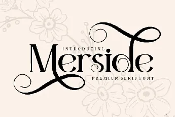 Merside font