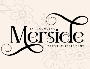 Merside font