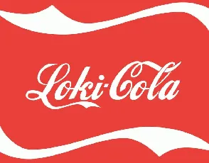 Loki Cola font