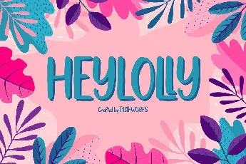 Heylolly Display font