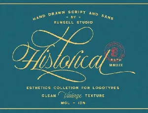 Historical Duo font