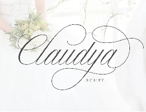 Claudya Script Free Download font