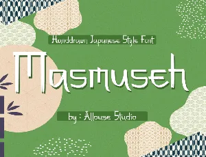 Masmuseh Demo Version font