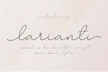 Larianti font