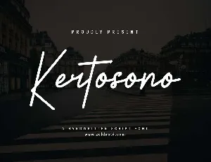 Kertosono-DEMO FONT