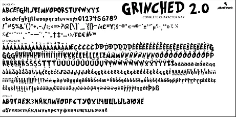 Grinched 2.0 font