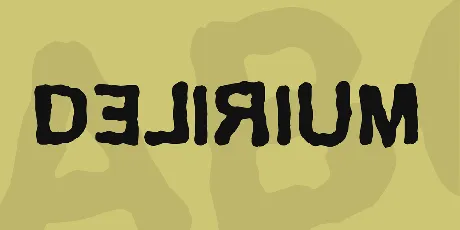 Delirium font