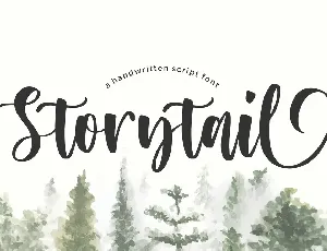 Storytail font