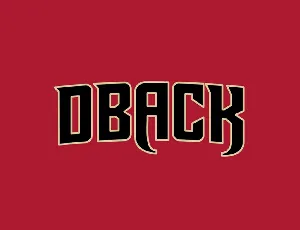 Dback font