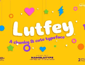 Lutfey DEMO font