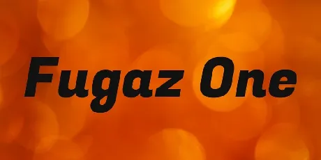 Fugaz One font