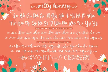 Melly Honney Demo Version font