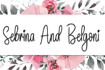 Baby Spring Script font