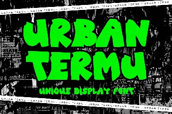 Urban Termu font