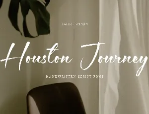 Houston Journey font