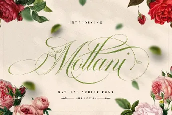 Mollani font