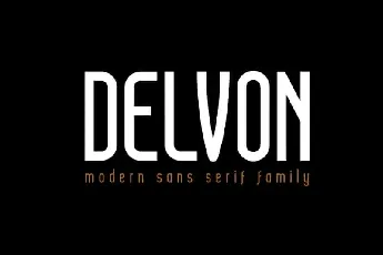 Delvon font