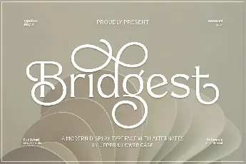 Bridgest font