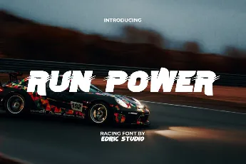 RunPowerDemo font