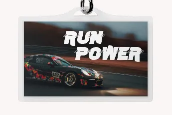 RunPowerDemo font