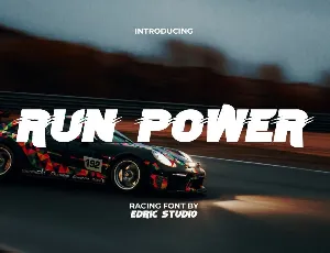 RunPowerDemo font