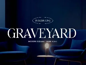 Graveyard font