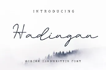 Hadingan font