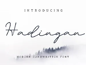 Hadingan font