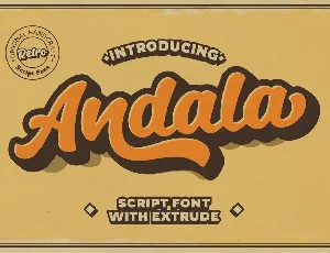 Andala Script font