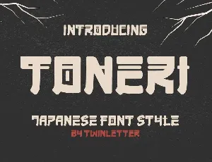 TONERI font