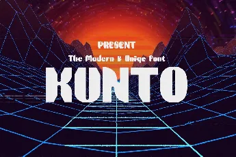 Kunto font