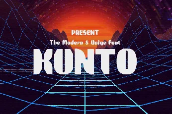 Kunto font