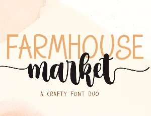 Farmhouse Market font