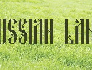 Russian Land font