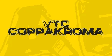 VTC CoppaKroma font