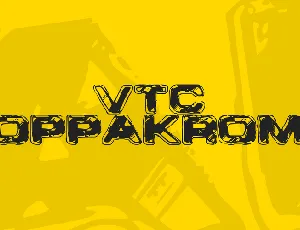 VTC CoppaKroma font