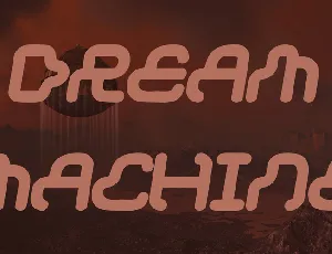 Dream machine font