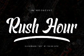 Rush Hour Demo font