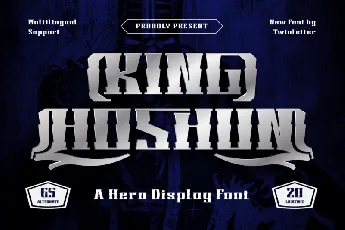 King Hoshun font