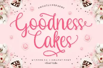 Goodness Cakes font