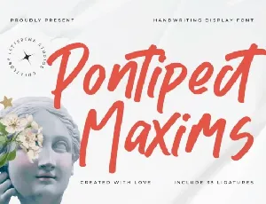 Pontipect Maxims font