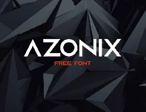 Azonix font