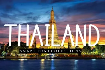 Thailand Display font