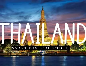 Thailand Display font