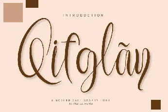 Qifglay font