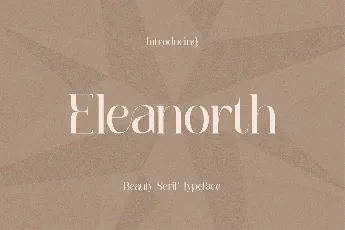 Eleanorth Demo font