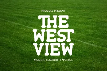 TheWestview font