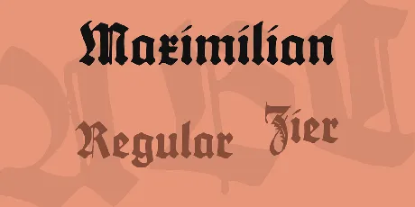 Maximilian font